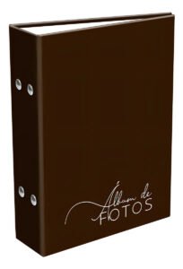 Album Fotográfico 10×15 120 Fotos Vertical 24 Horas Cor Marrom-fumé Cor