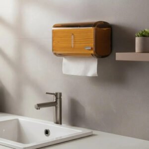 Dispenser Suporte De Papel Toalha Interfolha Marrom Premisse