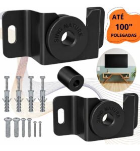 Suporte Tv Fixo Universal 10” A 100” Polegadas – Compacto – Sing Nature