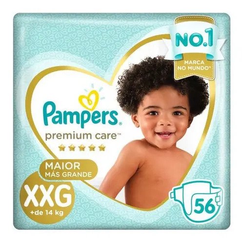 Quantas fraldas o bebê usa por dia: pacote Pampers