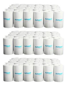 Autopel Kit 300 Bobinas Térmicas 80×40 mm 44 g – Papel para Impressora Automação Comercial Branco