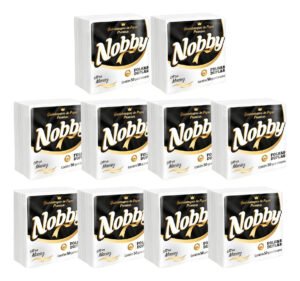 Guardanapo Papel Folha Dupla Nobby Pequeno 500 Fl Macio