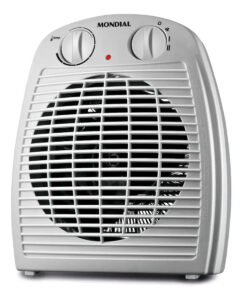 Aquecedor Elétrico Com Controle De Temperatura A-08 Mondial Cor Cinza