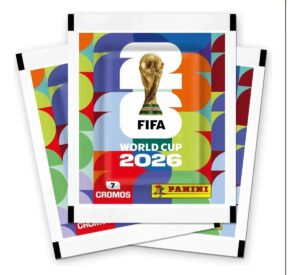Kit Com 5 Pacotes Figurinhas Copa Do Mundo 2026 Panini Kit Com 5 Pacotes Figurinhas Copa Do Mundo 2026 Panini