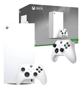 Kit Console Xbox Series X Digital 2 Controles Branco