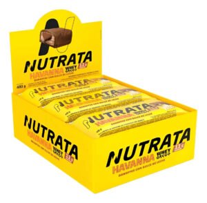 Whey Grego Bar Havanna Caixa 12 Unidades – Nutrata Sabor Banoffee Com Doce De Leite