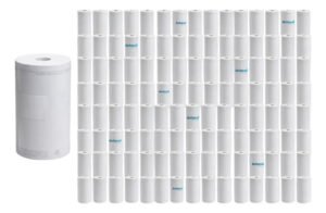 Kit 120 Bobinas 80×40 Papel Impressora Automação Comercial Branco