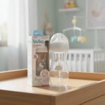Mamadeira Buba Easy Flow Anticólica 4+ 330ml Fluxo Medio 3 C Branco Animais