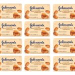 Kit 12 Sabonete Em Barra Nutri Spa Amêndoas Johnson’s 80g