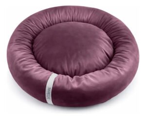 Cama De Gato Caminha Nuvem Ninho Pet Soft Redonda 70x70cm Cor Lavanda Touch Desenho Soft Touch