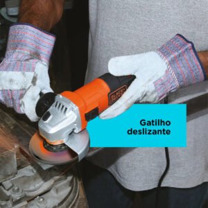 Esmerilhadeira Angular 115mm BLACK+DECKER 12.000RPM G650 650W