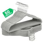 Kit Cabides Veludo De Roupa Antideslizante Slim Adulto 50 Un