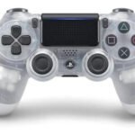 Controle joystick sem fio Sony PlayStation Dualshock 4 Wireless controller crystal
