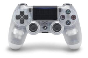 Controle joystick sem fio Sony PlayStation Dualshock 4 Wireless controller crystal