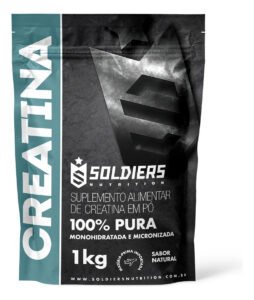 Creatina Monohidratada 1kg – 100% Pura – C/ Laudo Sabor Natural