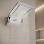 Ducha Chuveiro Eletrônico Fame Intense Khrome 127V 5400W Branco Cromado
