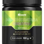 Creatina Monohidratada 100g Growth Supplements – Sem Sabor em Pó