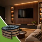 Painel Madeira Ripado Laminado Linha Madeto – 2,5m | Cor Nogueira Intenso – Meu Rodapé