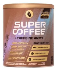Suplemento en pó Caffeine Army Supercoffee Classic Size Cafeína de SuperCoffee sabor choconilla x 220g