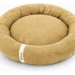 Cama Gato Cachorro Caminha Pet Redonda Ninho Macia 70x70cm Cor Caramelo Desenho Soft Fleece