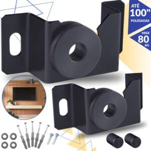 Suporte Tv Fixo Universal 10” A 100” Polegadas Para todas as Marcas – Parosflux