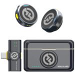 Hollyland Microfone Sem Fio Duplo Lark M2 Usb-c Para iPhone Cor Preto
