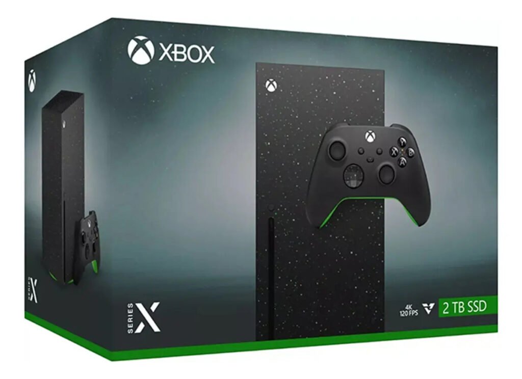 Console Microsoft Xbox Series X 2TB, Preto, para Jogos