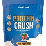 Whey Protein Crush Concentrado 900g Refil Under Labz Bom Sabor Morango