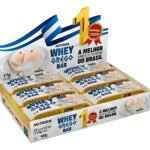 Whey Grego Bar Caixa 12 Unidades Nutrata – Diversos Sabores Sabor Beijinho