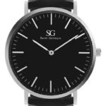 Relógio Masculino Saint Germain Murray Caixa Prateada de 40mm