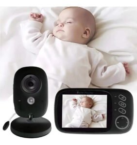 Babá Eletrônica Estary Shop Baby Monitor Vb603 Com Câmera Preto