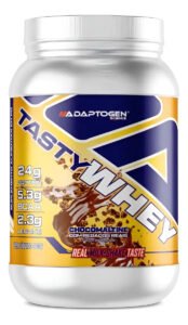Tasty Whey 3w Gourmet 912g – Adaptogen Sabor Choco Maltine