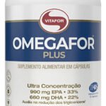 Ômega 3 Vitafor Ômegafor Plus 240 Cápsulas 990mg EPA 660mg DHA