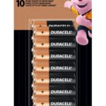 Pilha alcalina aa pequena Duracell com 16 unidades