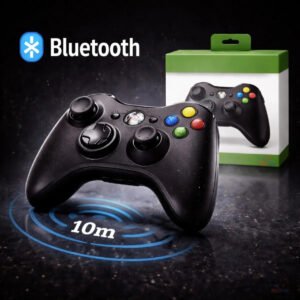 Controle Para Xbox 360 Com Fio Android Cor Preto Console Marca Redfin Joystick Manete Gamepass Steam Tv Pc Android Pc Controle Pc Gamer Marca REDFIN