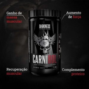 Carnibol 900g Proteína Isolada Da Carne – Darkness Sabor Baunilha