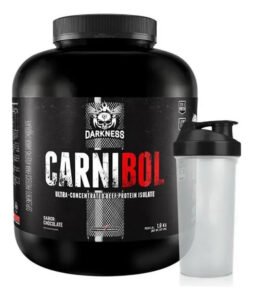 Combo Carnibol 1,8kg Chocolate Darkness + Coqueteleira