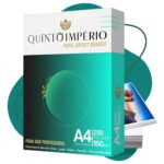 Papel Offset Sulfite A4 150g 250 Folhas Branco Premium Quinto Império