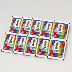 Kit 10 envelopes Copa 2026 Panini Oficial 70 Figurinhas