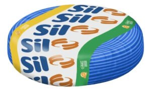 Cabo flexivel SIL Flexível 1x4mm² azul x 100m em rolo