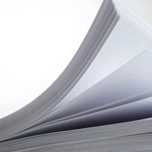 Papel Fotográfico Adesivo 80g A4 Glossy 60 Folhas Premium Branco