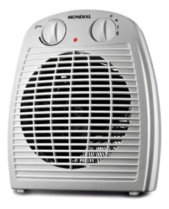 Aquecedor De Ambientes Ar Termoventilador Mondial A-08 1500w Cor Branco E Cinza