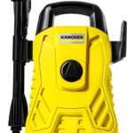 Lavadora de alta pressão compacta Karcher 1500 Psi cor amarela
