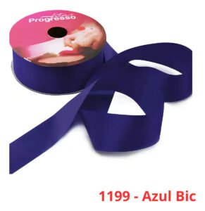 Fita Cetim Nº 9 38 Mm 50 Metros Progresso Cores Cor 1199 – Azul Bic