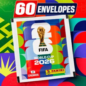 60 Pacotes Figurinha Copa Do Mundo 2026 Panini Fifa