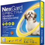Antipulgas Carrapatos Nexgard Spectra Para Cães De 3,6 A 7kg