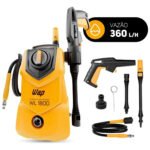 Lavadora de Alta Pressão Compacta WAP WL 1800 1400W 1500PSI 360L/h 127V