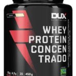 DUX HUMAN HEALTH Whey Protein Concentrado 450g Pote Baunilha