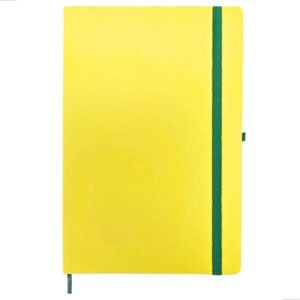 Caderneta Anotação A5 Executiva Tipo Moleskine Couro Sintético
