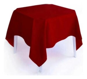 Kit 10 Toalha De Mesa 4 Cadeiras Oxford Grosso Festa Atacado Cor Marsala Toalha De Mesa Oxford Liso